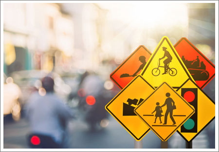 Driver's Education signboard by 1 Act Driving School